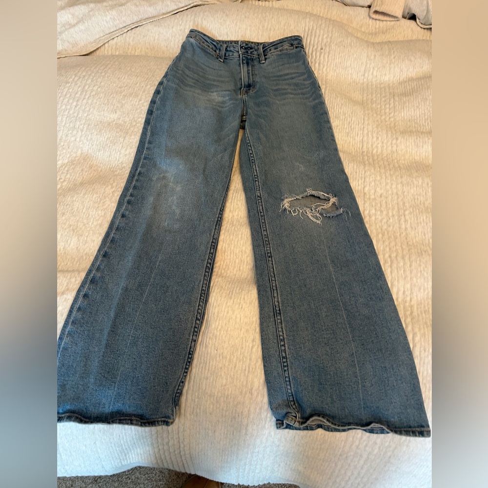 Noend Denim Queen high rise crop